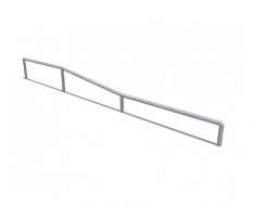 Broken rail - profile circle