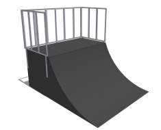 Quarter pipe
