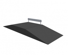Funbox with rail 3/1