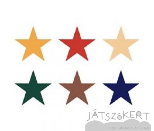 Csillag 100 cm - standard színekben