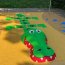 Krokodil fej 3D