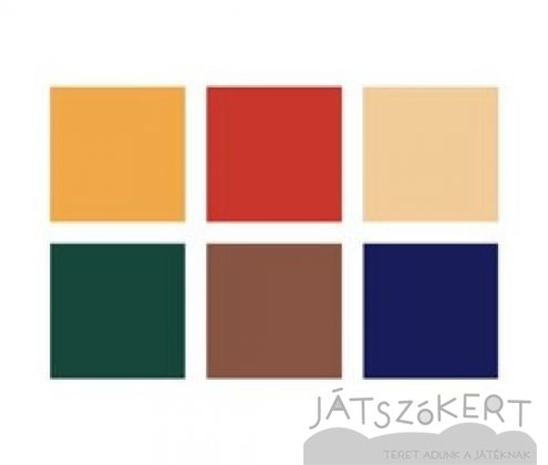 Négyzet 40 cm - standard színekben