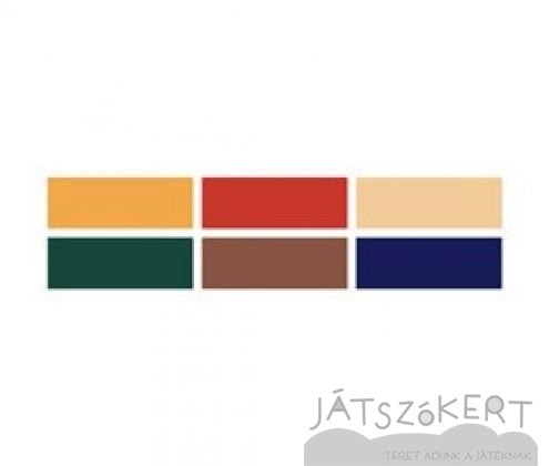 Téglalap 30x85 cm - standard színekben