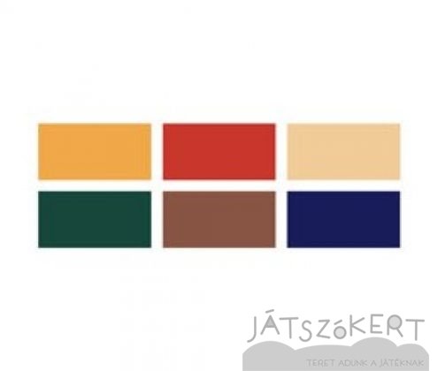 Téglalap 50x100 cm - standard színekben