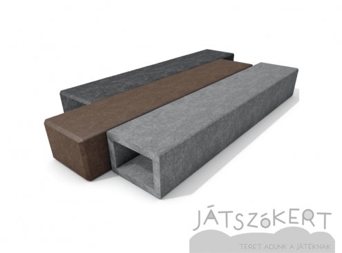Téglalap paliszád 12x16/60B